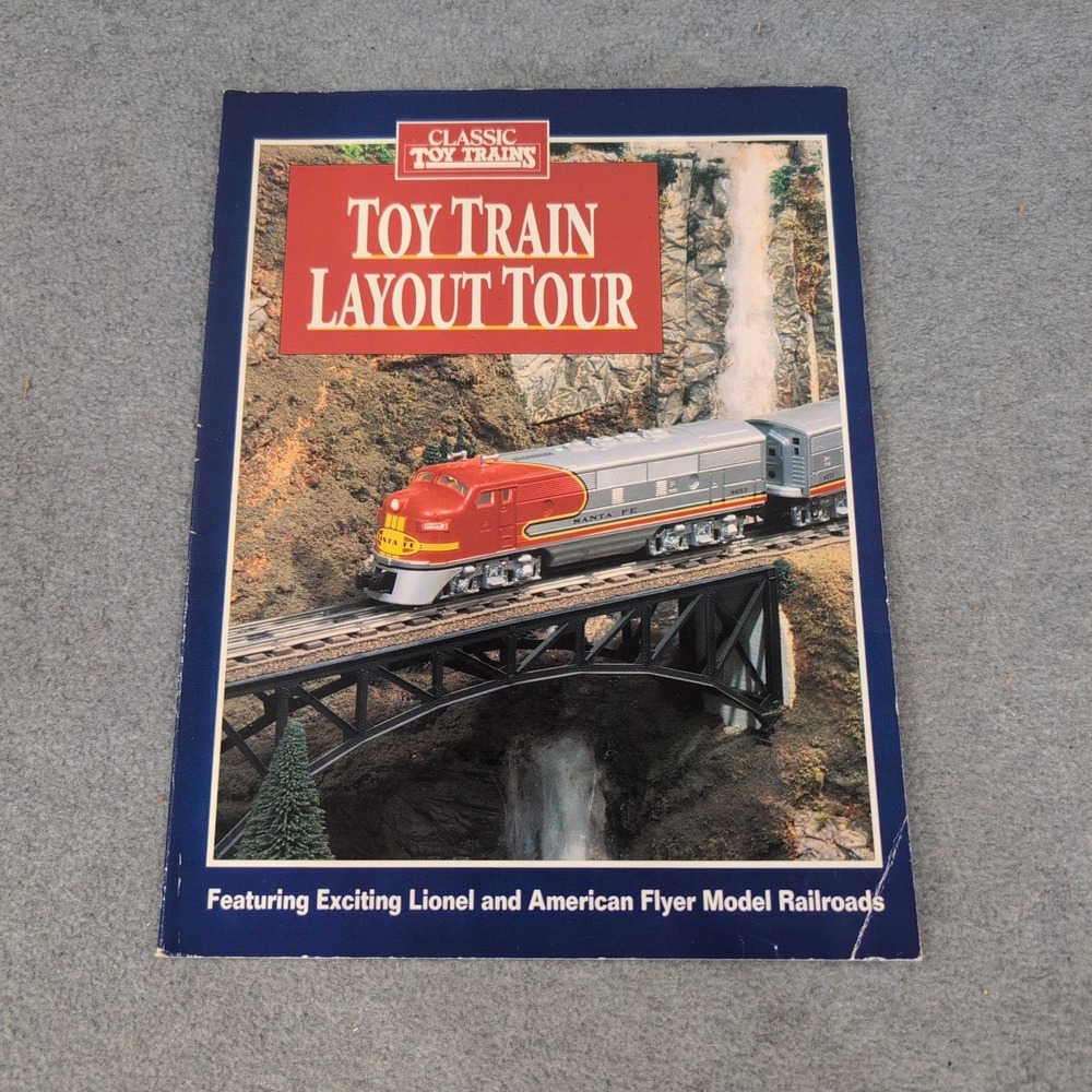Classic Toy Trains Toy Train Layout Tour Greenberg Books Lionel American Flyer - Picture 1 of 3